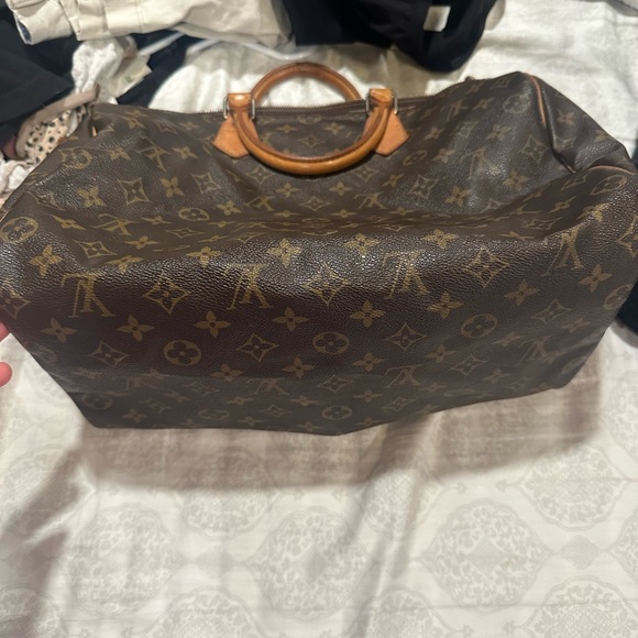 Louis Vuitton Brown Monogram Duffel Bag - Picture 7 of 13